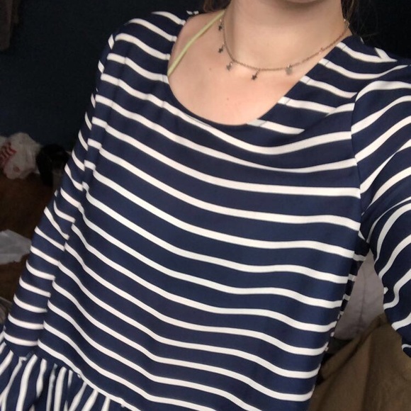 a.n.a navy top - Picture 2 of 4